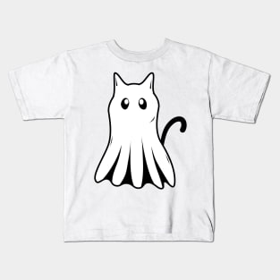 Ghost cat Kids T-Shirt